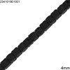 Lava Cube Beads 4mm