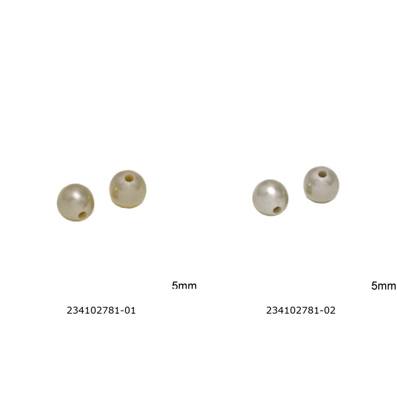 Freshwater Pearl Round Beads 5mm