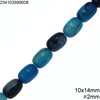 Agate Oval Beads 10x14mm with Hole 2mm