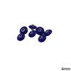 Glass Evil Eye Two Sided 4mm