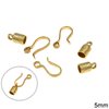 Silver Terminal with Hook and hole 4mm