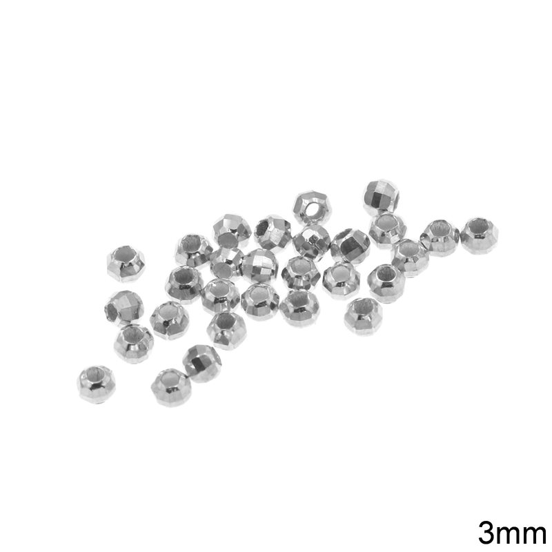 Χάνδρα Ασημένια 925 Ταγιέ 3mm