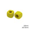 Glass Cube Bead 10mm with 3-5mm hole
