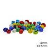 Glass Cube Bead 10mm with 3-5mm hole