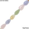 Pearshape Faceted Beads