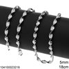 Silver 925 Twisted Chain 4mm