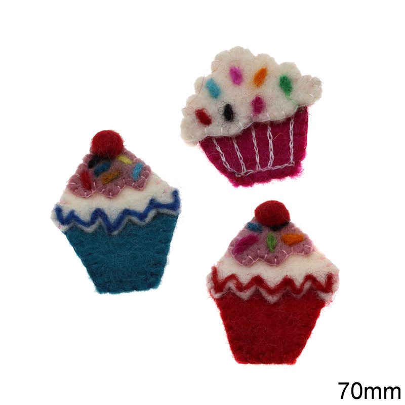 Cup Cake Τσόχινο 70mm