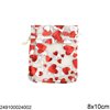 Organza Pouch 8x10mm with Designs