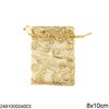Organza Pouch 8x10mm with Designs