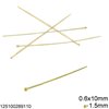 Silver 925 Head Pin Thickness 0.6mm with Ball 