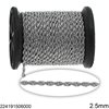 Stainless Steel Rope Chain 2.5mm