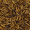 Glass Round Bugle Bead 6mm