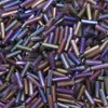 Glass Round Bugle Bead 6mm