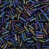 Glass Round Bugle Bead 6mm