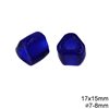 Glass Beads Transparent Colors with Hole 6-8mm