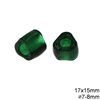 Glass Beads Transparent Colors with Hole 6-8mm
