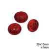 Glass Beads Transparent Colors with Hole 6-8mm