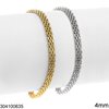 Stainless Steel Bismarck Chain 4mm