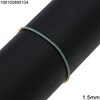 Βραχιόλι Ασημένιο 925 Ριβιέρα με Ζιργκόν 1.5mm