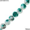 Glass Round Bead 10mm