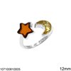 Silver 925 Lustre Ring 2mm
