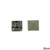Square Crystal 8mm