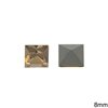 Square Crystal 8mm
