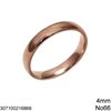 Stainless Steet Bold Ring 4mm