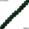 Jade Rodelle Faceted Rodelle Beads 5x8mm