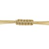 Cord Bracelet 1mm with Macrame Clasp 15-25cm