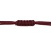 Cord Bracelet 1mm with Macrame Clasp 15-25cm