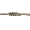 Cord Bracelet 1mm with Macrame Clasp 15-25cm