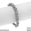 Stainless Steel Chain with Rings 7mm