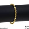 Stainless Steel Chain Wheat 4mm