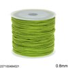Κορδόνι Jade με Χρυσά Σημεία 0.8mm