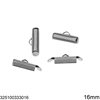 Stainless Steel Tube Clasp with Ring 10-35mm