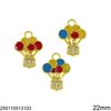 Casting Pendant Ballon with Enamel