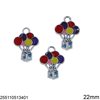 Casting Pendant Ballon with Enamel