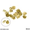 Silver 925  Earring Backs 6mm 0,25gr/pair