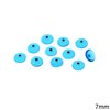 Glass Evil Eye Cabochon Stone 3-9mm