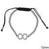 Bracelet with Casting Spacer and Macrame Clasp