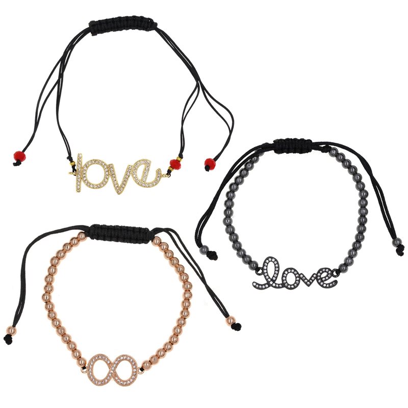 Bracelet with Casting Spacer and Macrame Clasp