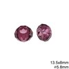 Xάνδρα Πλαστική Ροδέλα 13.5x8mm με Τρύπα 5.8mm
