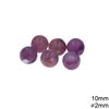 Plastic Round Bead 10mm with Hole 2mm