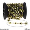 Stainless Steel Chain Daisy with Enamel 9.7mm
