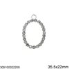 Pendant Numbers with Rhinestones 31-35.5MM