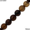 Jade Faceted Round Beads 10mm