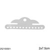 Chain Tags 2x7.5cm