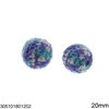 Wooden Bead with Braided Thread 20-30mm