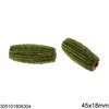 Wooden Bead with Rocaille 25-45mm and 4mm Hole